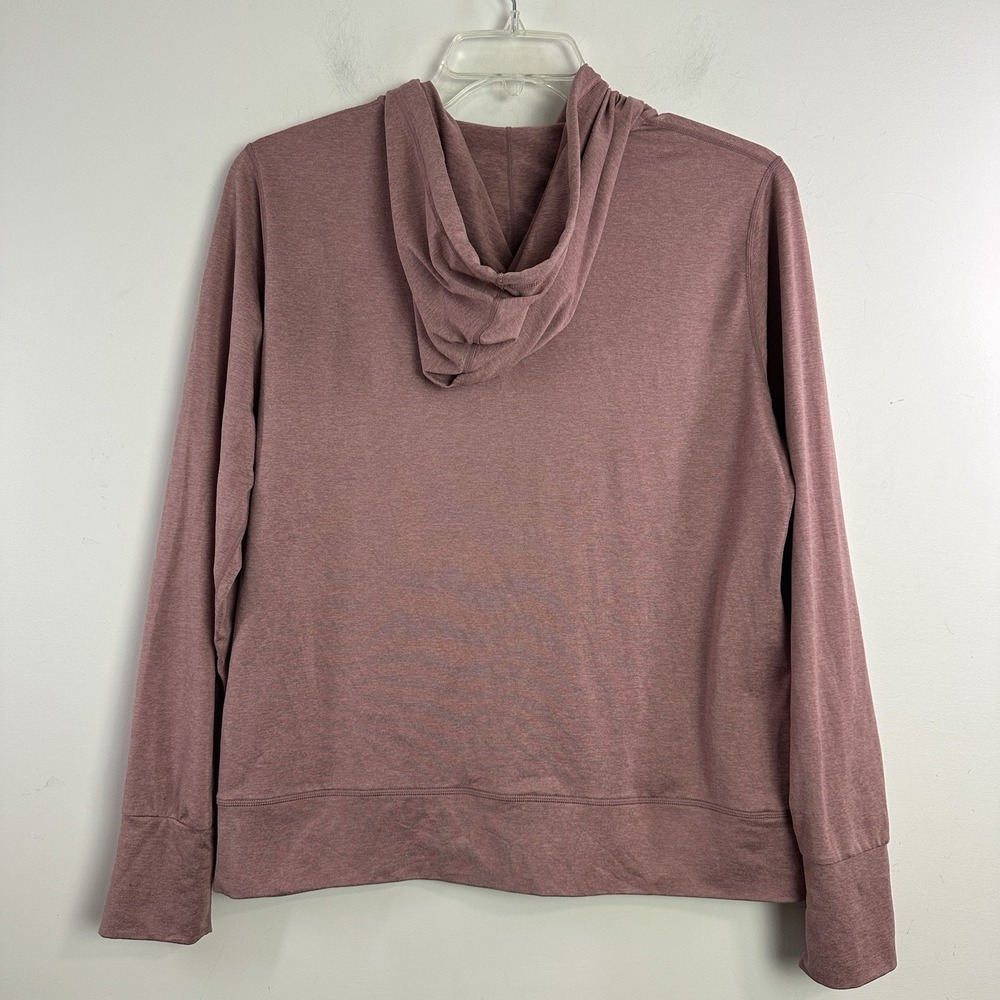Vuori Zip-Up Halo Performance Hoodie 2.0 Womens Size XL Mauve Pink - Picture 7 of 10